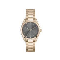 Minimalist Metal Bracelet Luxury Watch Refined Sunray Dial Design