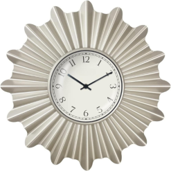 Sunburst Wall Clock Modern Decorative Vintage Luxury Design