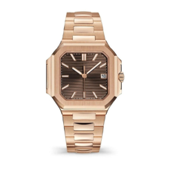 Aurex Prestige Date Bracelet Watch Modern Luxury Timepiece